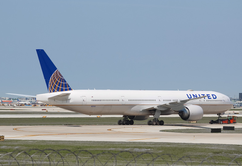 Photo of N2341U - United Airlines Boeing 777-300ER at ORD on AeroXplorer Aviation Database