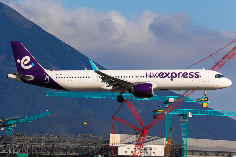 Photo of B-KKC - HK Express Airbus A321NEO at HKG on AeroXplorer Aviation Database