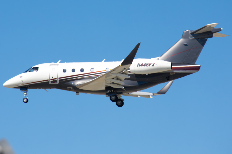 Photo of N445FX - FlexJet Embraer Praetor 500 at SJC on AeroXplorer Aviation Database