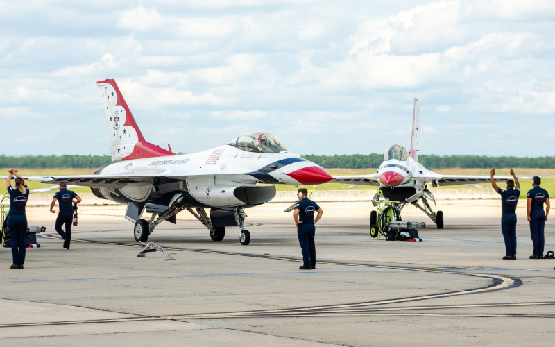 Photo of 923880 - USAF - United States Air Force General Dynamics F-16 Fighting Falcon at ACY on AeroXplorer Aviation Database