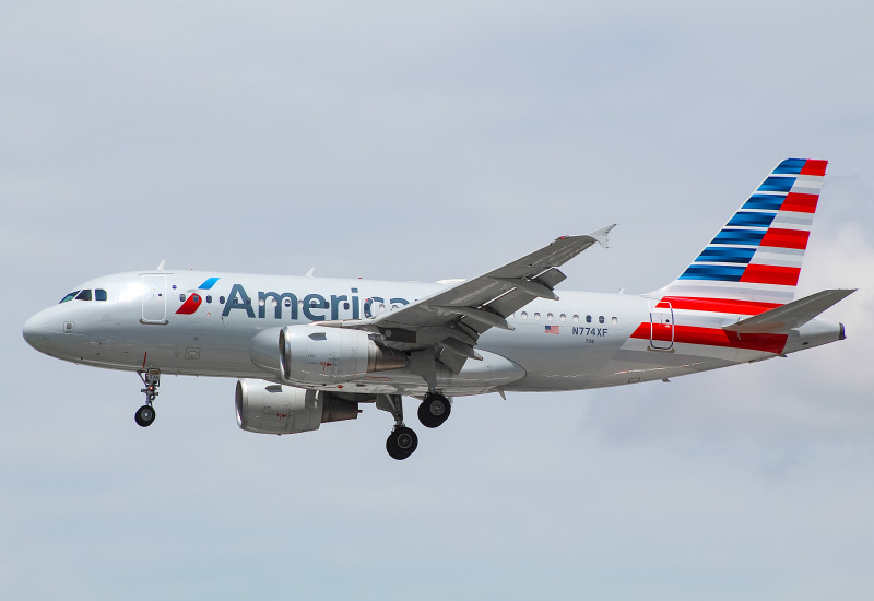 Photo of N774XF - American Airlines Airbus A319 at ORD on AeroXplorer Aviation Database