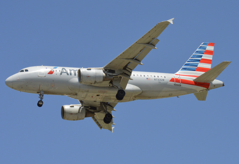 Photo of N733UW - American Airlines Airbus A319 at BWI on AeroXplorer Aviation Database