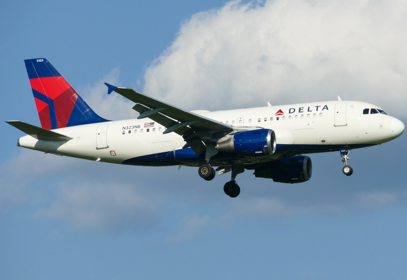 Photo of N323NB - Delta Airlines Airbus A319 at AUS on AeroXplorer Aviation Database