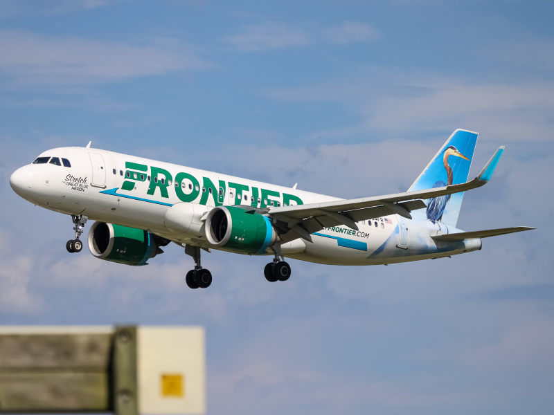 Photo of N334FR - Frontier Airlines Airbus A320NEO at BWI on AeroXplorer Aviation Database