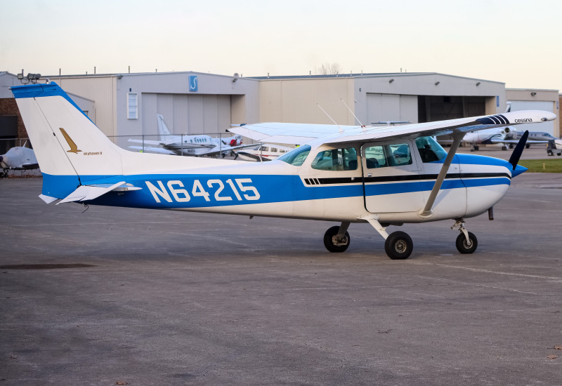 Photo of N64215 - PRIVATE  Cessna 172 at LUK on AeroXplorer Aviation Database