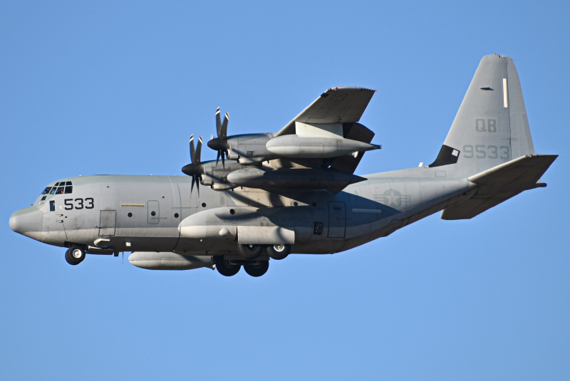 Photo of 169533 - USMC - United States Marine Corp Lockheed Martin KC-130J Hercules at NKX on AeroXplorer Aviation Database