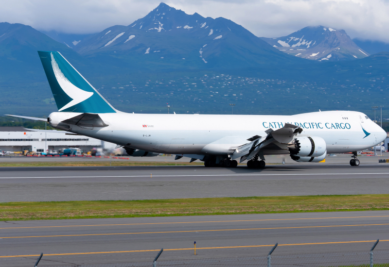 Photo of B-LJM - Cathay Pacific Cargo Boeing 747-8F at ANC on AeroXplorer Aviation Database