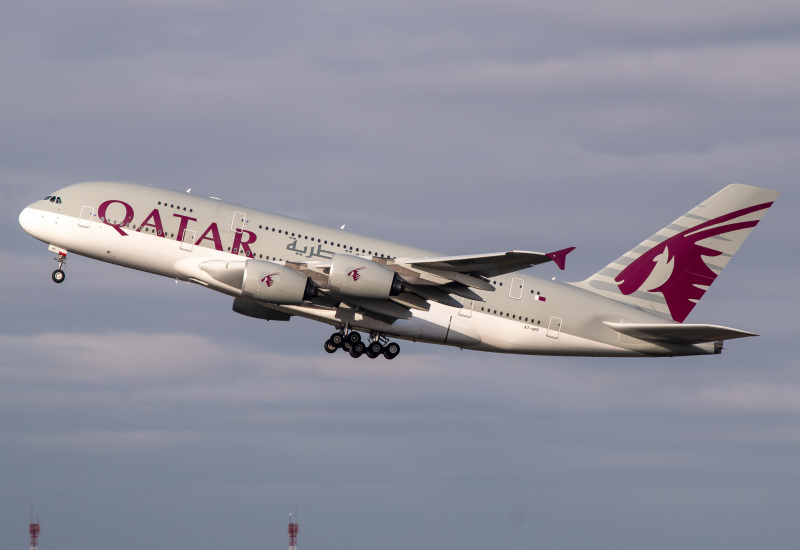 Photo of A7-APF - Qatar Airways Airbus A380-800 at CDG on AeroXplorer Aviation Database