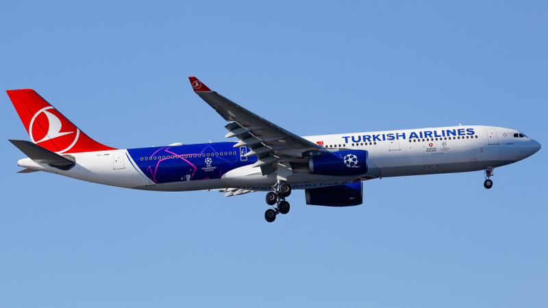 Photo of TC-JNM - Turkish Airlines Airbus A330-300 at JFK on AeroXplorer Aviation Database