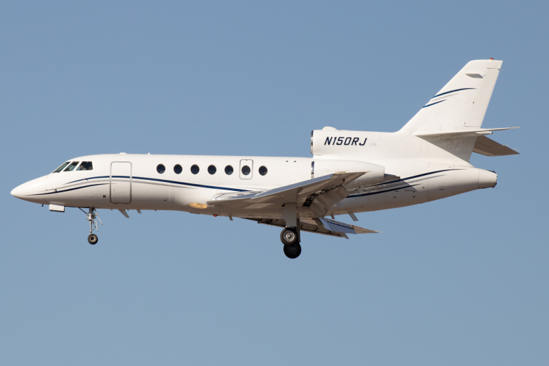 Photo of N150RJ - PRIVATE Dassault Falcon 50 at PHX on AeroXplorer Aviation Database