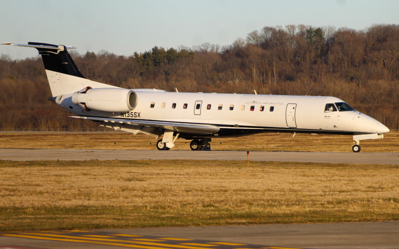 Photo of N135SX - Ultimate Air Shuttle Embraer ERJ135 at LUK on AeroXplorer Aviation Database