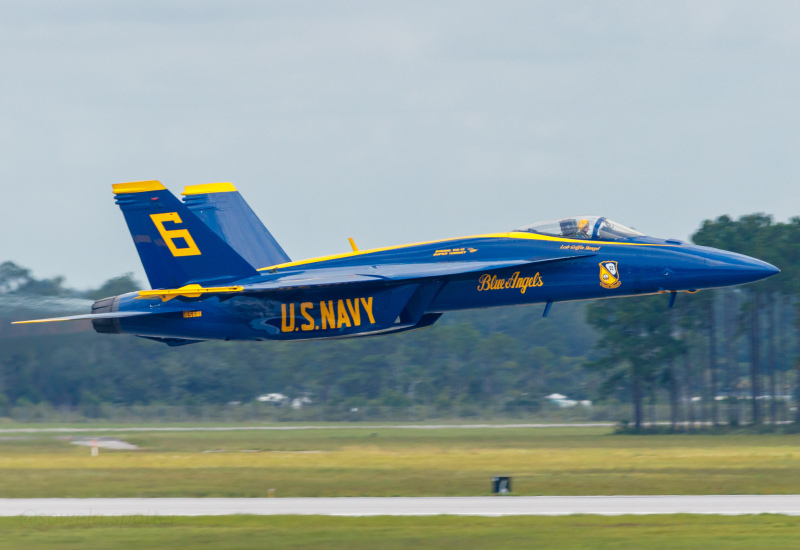 Photo of 165661 - Blue Angels Boeing F/A-18E/F Super Hornet at KNPA on AeroXplorer Aviation Database