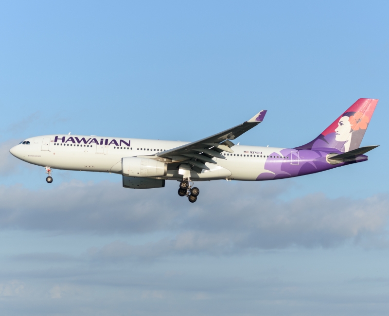 Photo of N379HA - Hawaiian Airlines Airbus A330-200 at MCO on AeroXplorer Aviation Database