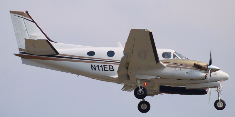 Photo of N11EB - PRIVATE Beechcraft King Air C90GT  at THV on AeroXplorer Aviation Database