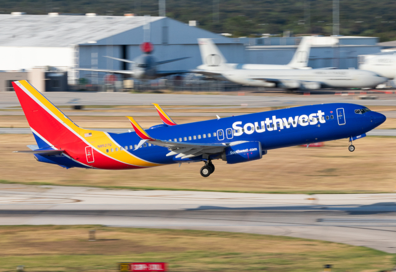 Photo of N8527Q - Southwest Airlines Boeing 737-800 at SAT on AeroXplorer Aviation Database