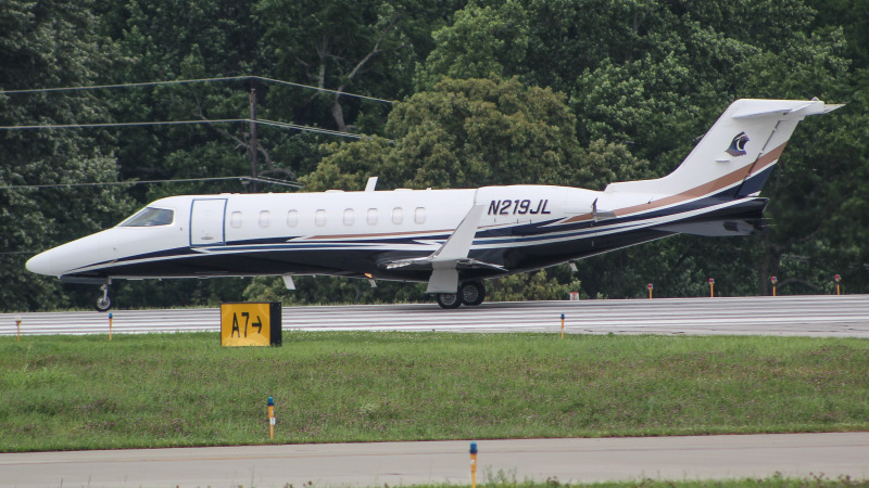Photo of N219JL - PRIVATE Learjet 45 at LEX on AeroXplorer Aviation Database