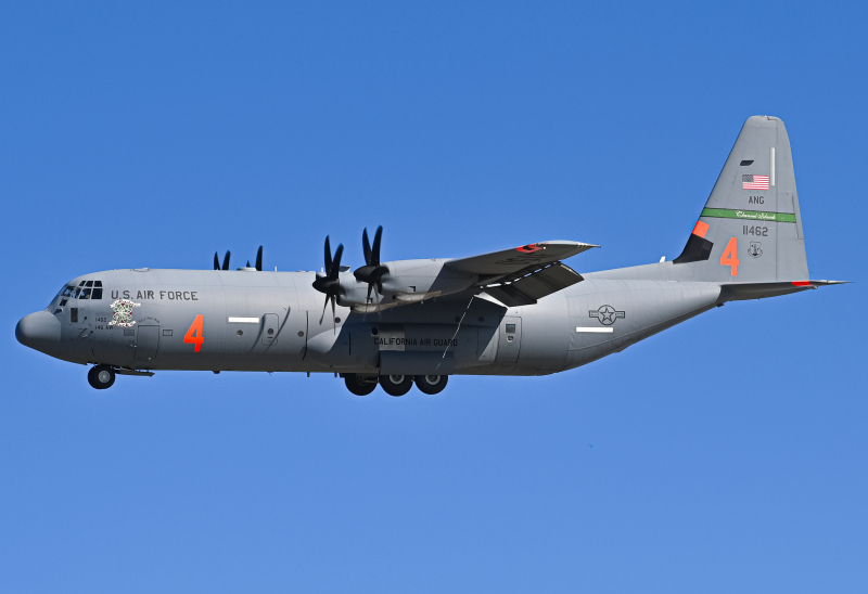 Photo of 01-1462 - USAF - United States Air Force Lockheed C-130J Hercules at NZY on AeroXplorer Aviation Database