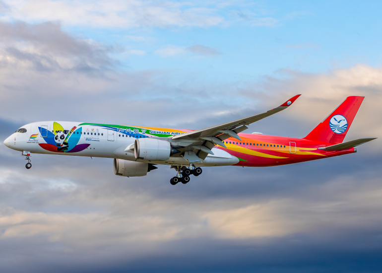 Photo of B-304V - Sichuan Airlines Airbus A350-900 at YVR on AeroXplorer Aviation Database