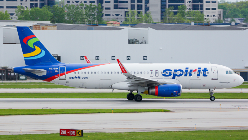 Photo of N638NK - Spirit Airlines Airbus A320 at CMH on AeroXplorer Aviation Database