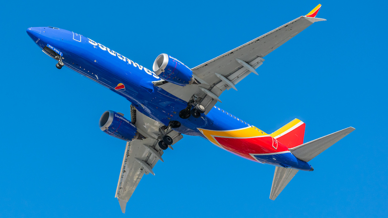 Photo of N8726H - Southwest Airlines Boeing 737 MAX 8 at LAX on AeroXplorer Aviation Database
