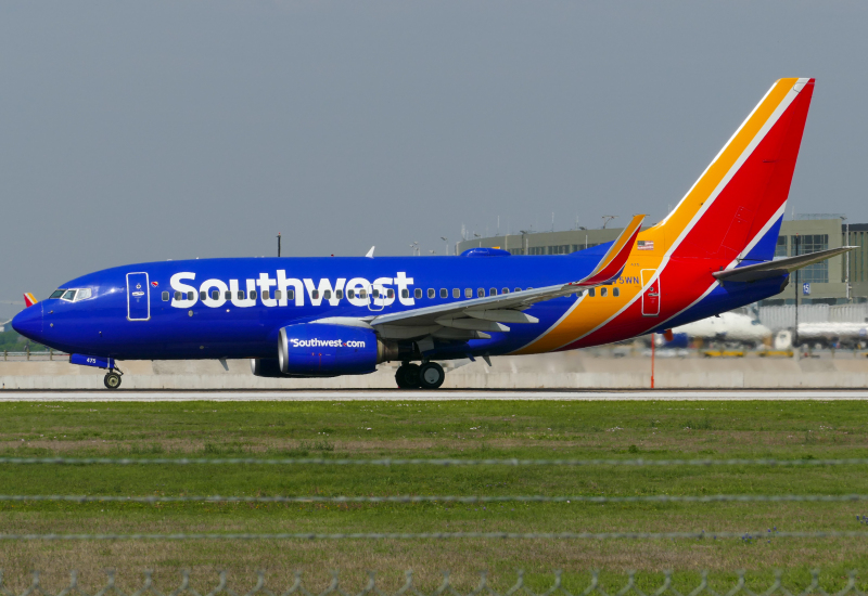 Photo of N475WN - Southwest Airlines Boeing 737-700 at AUS on AeroXplorer Aviation Database