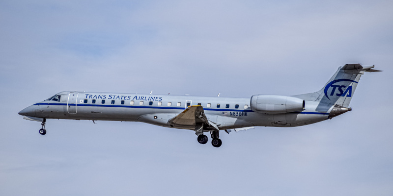 Photo of N836HK - Trans States Airlines Embraer ERJ145 at DEN on AeroXplorer Aviation Database