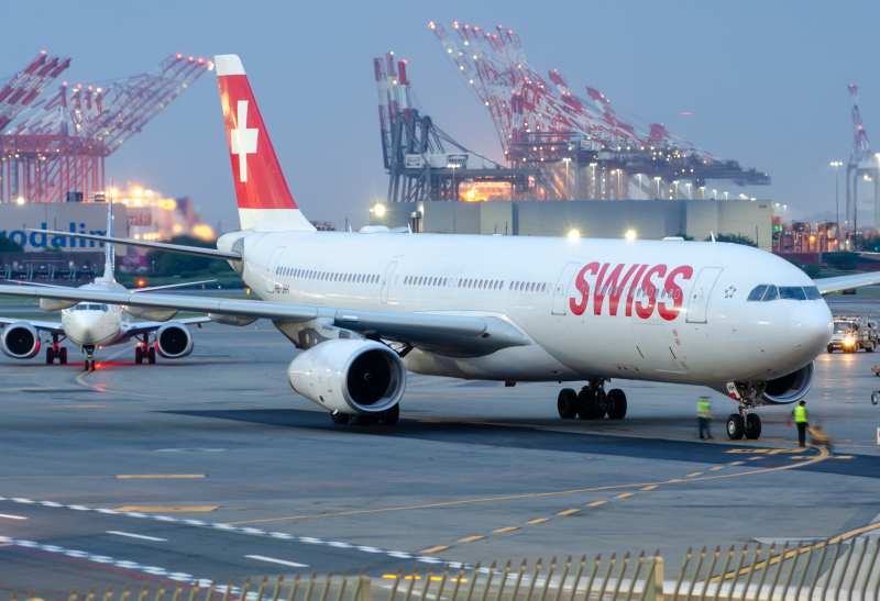 Photo of HB-JHH - Swiss International Air Lines Airbus A330-300 at EWR on AeroXplorer Aviation Database