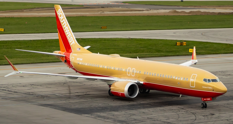 Photo of N871HK - Southwest Airlines Boeing 737 MAX 8 at CMH on AeroXplorer Aviation Database