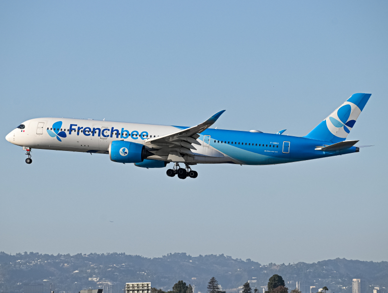 Photo of F-HREU - FrenchBee Airbus A350-900 at LAX on AeroXplorer Aviation Database