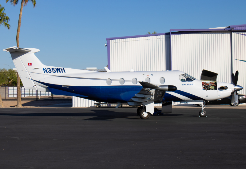 Photo of N35WH - PRIVATE Pilatus PC-12 at MSC on AeroXplorer Aviation Database