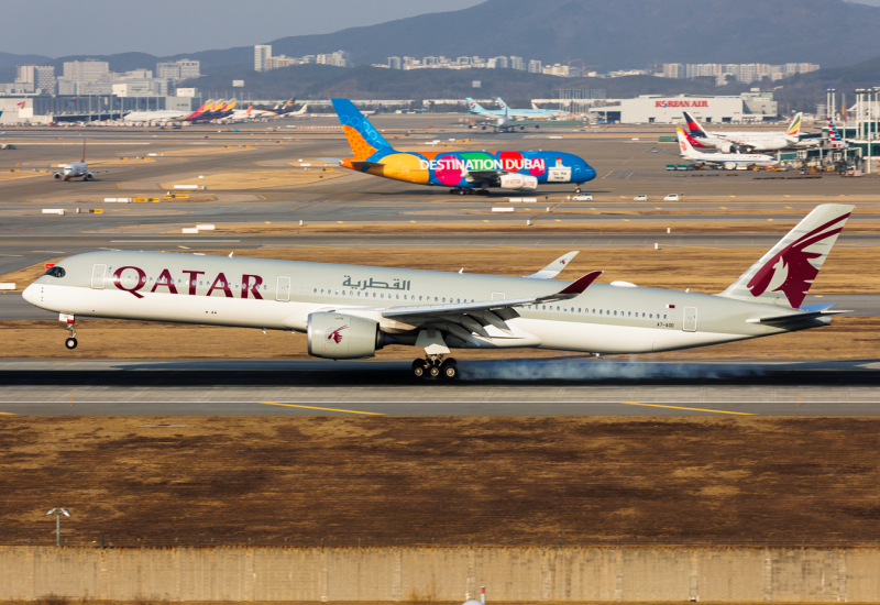Photo of A7-AOD - Qatar Airways Airbus A350-1000 at ICN on AeroXplorer Aviation Database