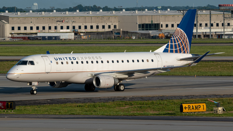 Photo of N85358 - United Express Embraer E175 at ATL on AeroXplorer Aviation Database