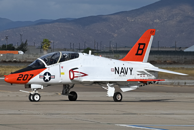 Photo of 163607 - USN - United States Navy McDonnell Douglas T-45 Goshawk at SDM on AeroXplorer Aviation Database