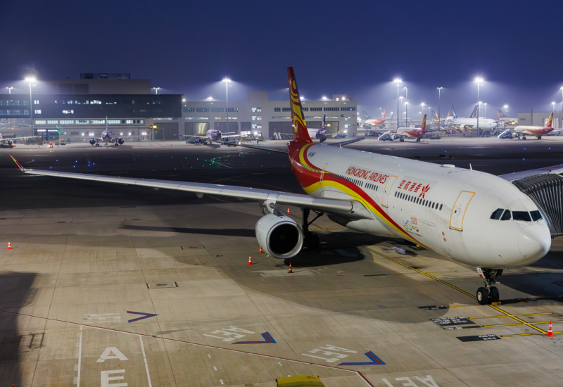 Photo of B-LHH - Hong Kong Airlines Airbus A330-300 at HKG on AeroXplorer Aviation Database