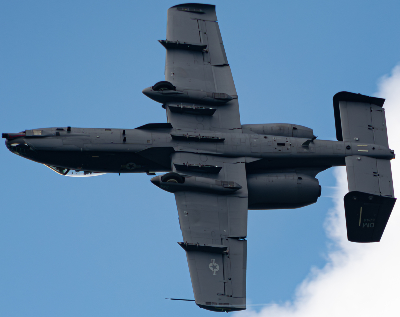 Photo of 80-0244 - USAF - United States Air Force Fairchild A-10 Thunderbolt at BKL on AeroXplorer Aviation Database