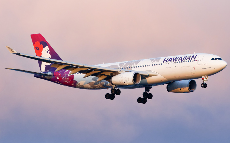 Photo of N392HA - Hawaiian Airlines Airbus A330-200 at JFK on AeroXplorer Aviation Database