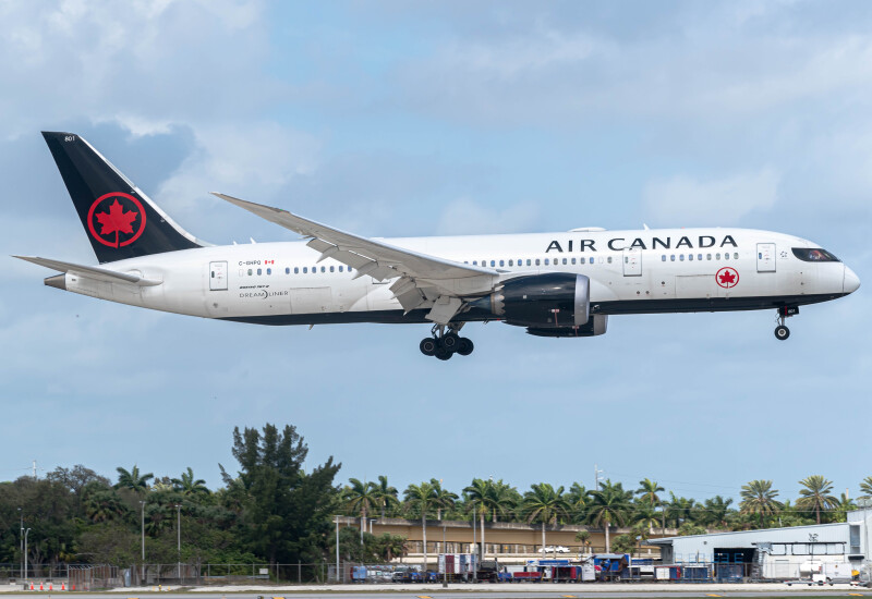 Photo of C-GHPQ - Air Canada Boeing 787-8 at FLL on AeroXplorer Aviation Database