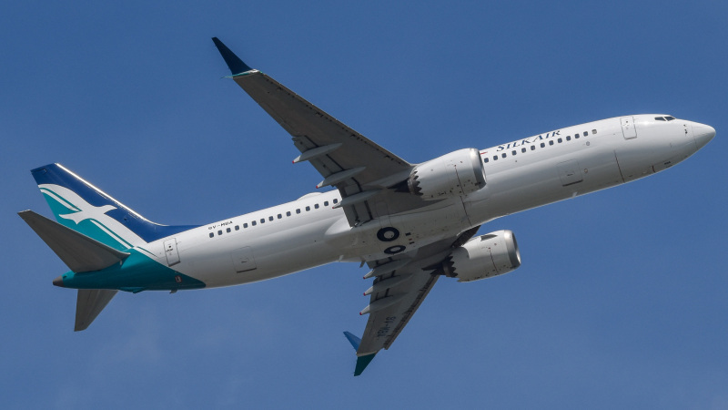 Photo of 9V-MBA - Silk Air Boeing 737 MAX 8 at SIN on AeroXplorer Aviation Database