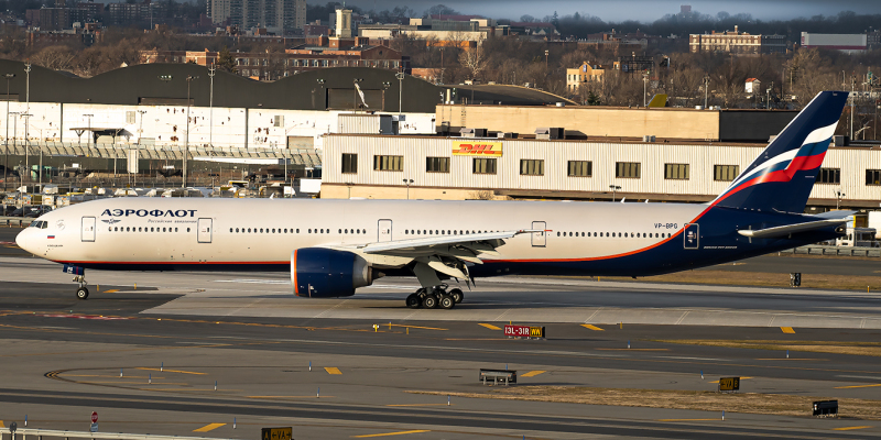Photo of VP-BPG - Aeroflot Boeing 777-300ER at JFK on AeroXplorer Aviation Database