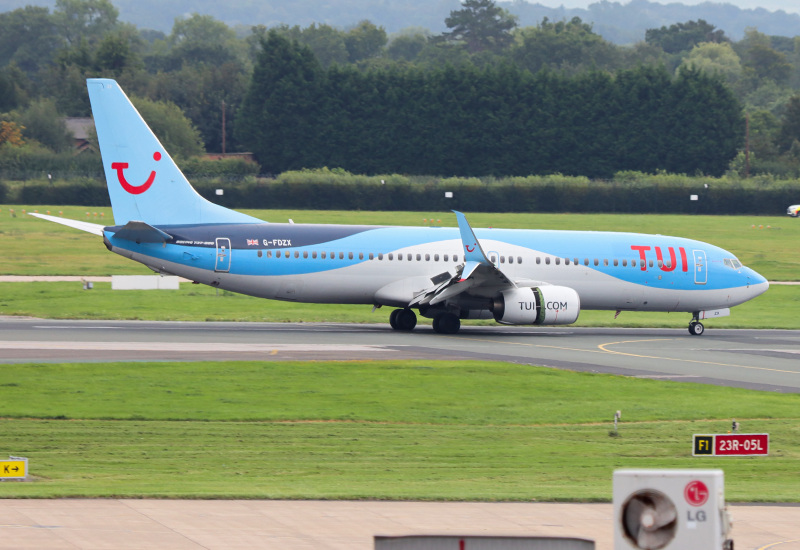 Photo of G-FDZX - TUI Fly Boeing 737-800 at MAN on AeroXplorer Aviation Database