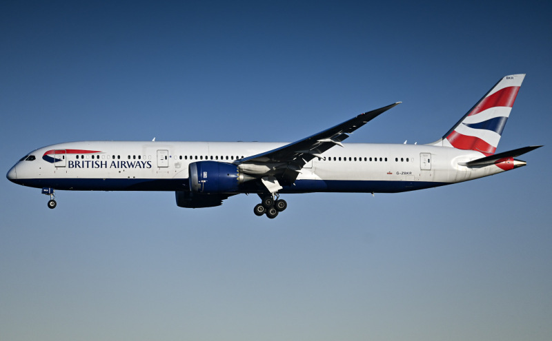 Photo of G-ZBKR - British Airways Boeing 787-9 at IAD on AeroXplorer Aviation Database