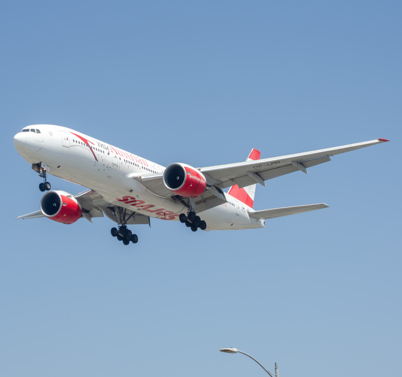 Photo of OE-LPD - Austrian Airlines Boeing 777-200ER at LAX on AeroXplorer Aviation Database