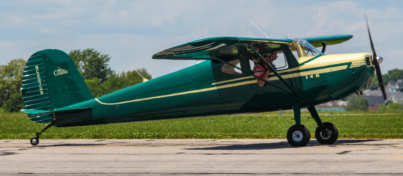 Photo of NC2070N - PRIVATE Cessna 140 at LNS on AeroXplorer Aviation Database