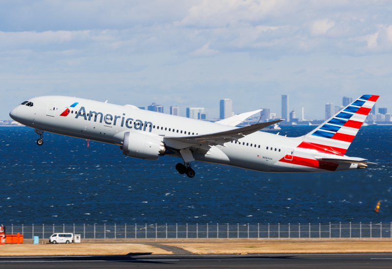 Photo of N884AA - American Airlines Boeing 787-8 at HND on AeroXplorer Aviation Database