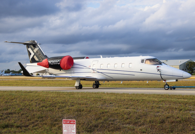 Photo of N269GJ - PRIVATE Learjet 60 at FXE on AeroXplorer Aviation Database
