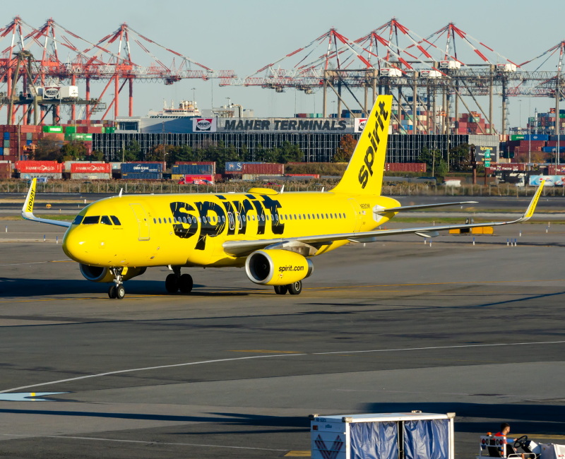 Photo of N690NK - Spirit Airlines Airbus A320 at EWR on AeroXplorer Aviation Database