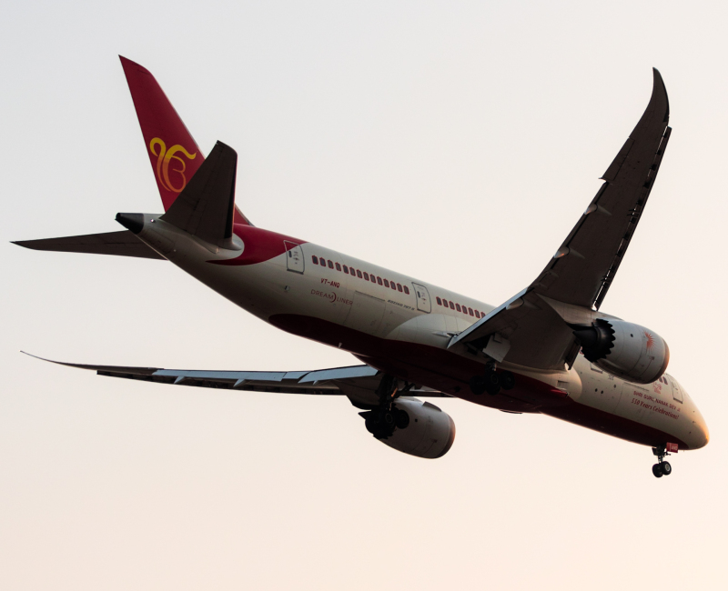 Photo of VT-ANQ - Air India  Boeing 787-8 at DEL on AeroXplorer Aviation Database