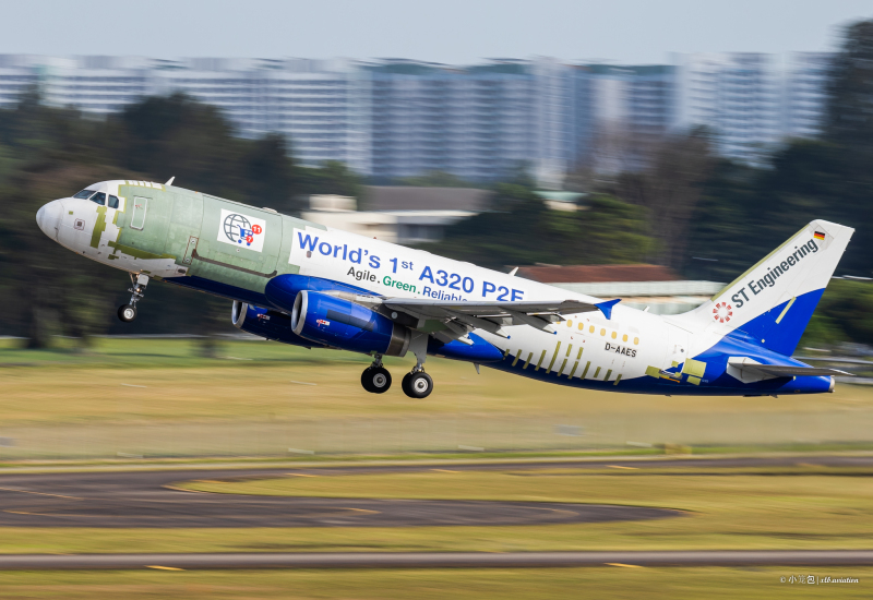 Photo of D-AAES - ST Aerospace Airbus A320-200F at XSP on AeroXplorer Aviation Database