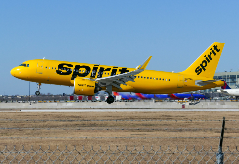 Photo of N926NK - Spirit Airlines Airbus A320NEO at AUS on AeroXplorer Aviation Database