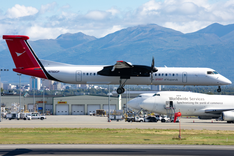 Photo of N792CP - ConocoPhillips Aviation Alaska De Havilland Dash-8 Q400 at ANC on AeroXplorer Aviation Database